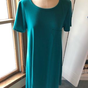 Lularoe Carly dress. Brand new gorgeous teal blue!